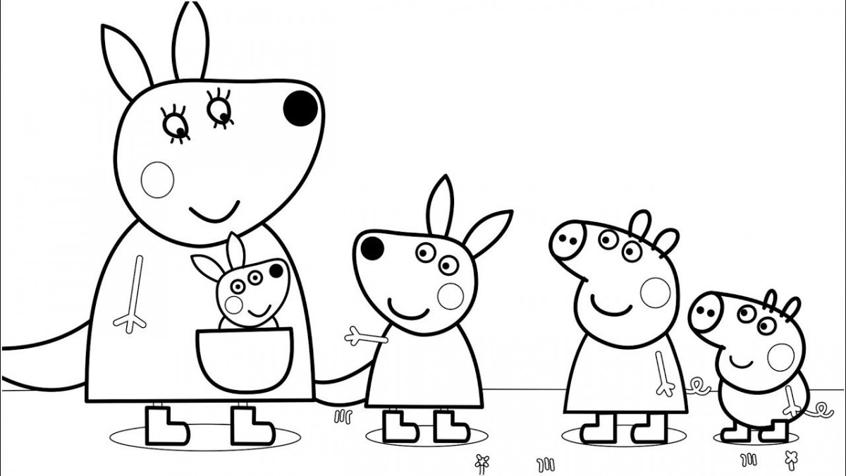 246 trang mau pig peppa pig hoat hinh de thuong 35 - 246+ trang màu Pig Peppa Pig hoạt hình dễ thương