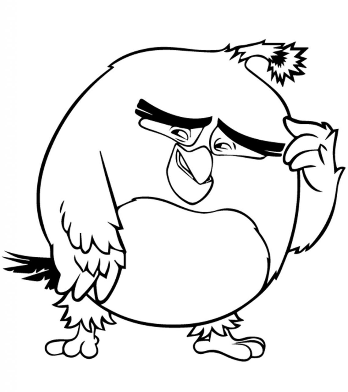 50 buc tranh to mau angry birds dep nhat cho be 1 - 50+ bức tranh tô màu Angry Birds đẹp nhất cho bé