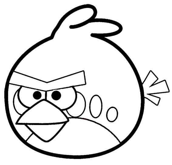 50 bức tranh tô màu Angry Birds đẹp nhất cho bé 22 - 50+ tranh tô màu Angry Birds đẹp nhất cho bé