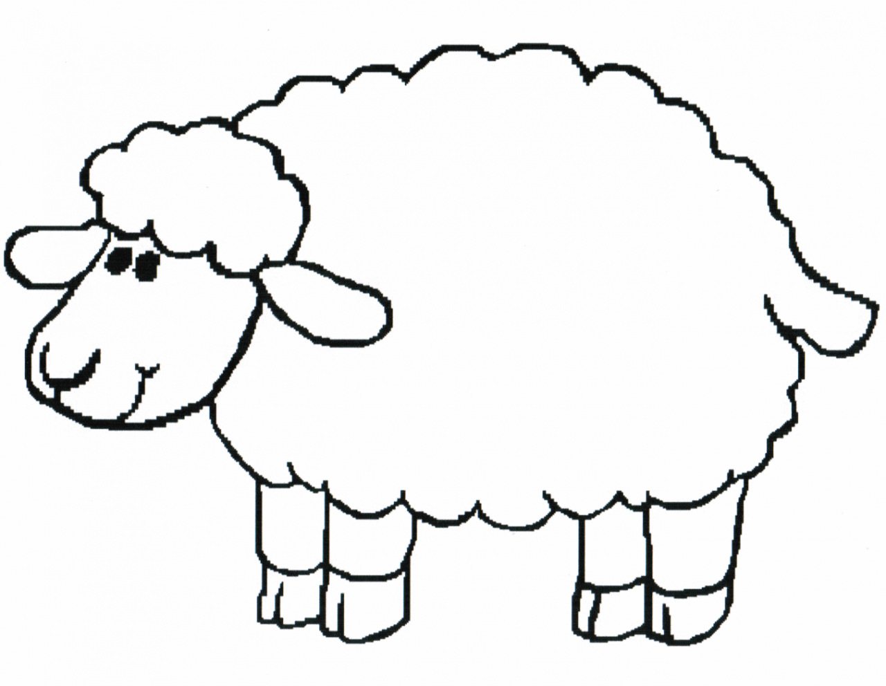 Bộ sưu tập những bức tranh tô màu con cừu cho bé  Cừu Chủ đề Bộ sưu tập