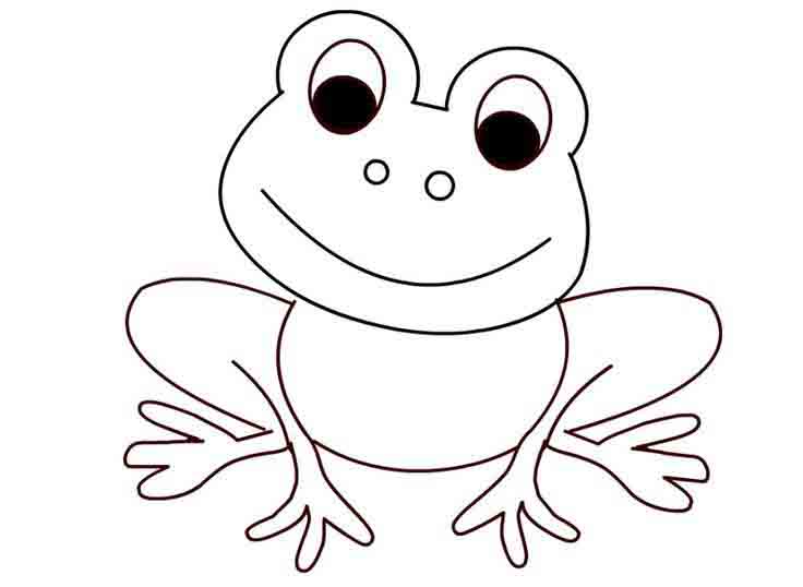 50 buc tranh to mau con ech dep nhat cho be 11 - 50+ bức tranh tô màu con ếch đẹp nhất cho bé