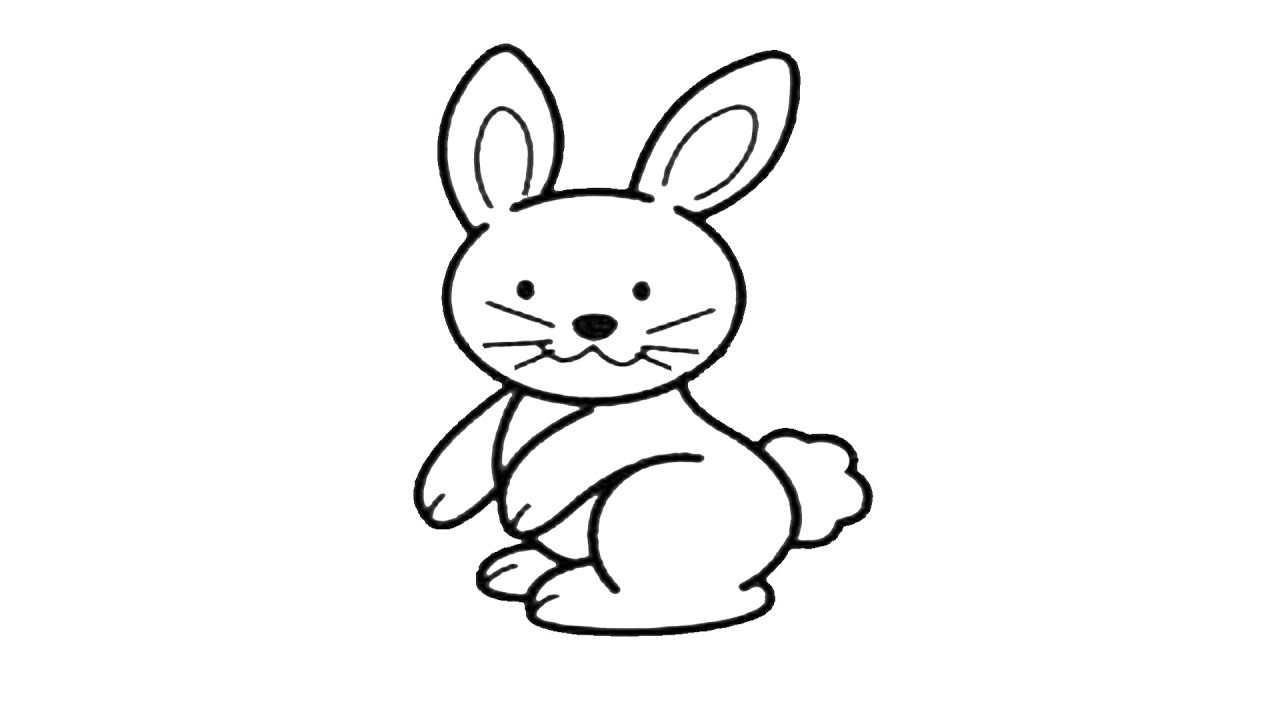 50 tranh tô màu con thỏ đẹp số 2 - 50+ tranh tô màu con thỏ đẹp