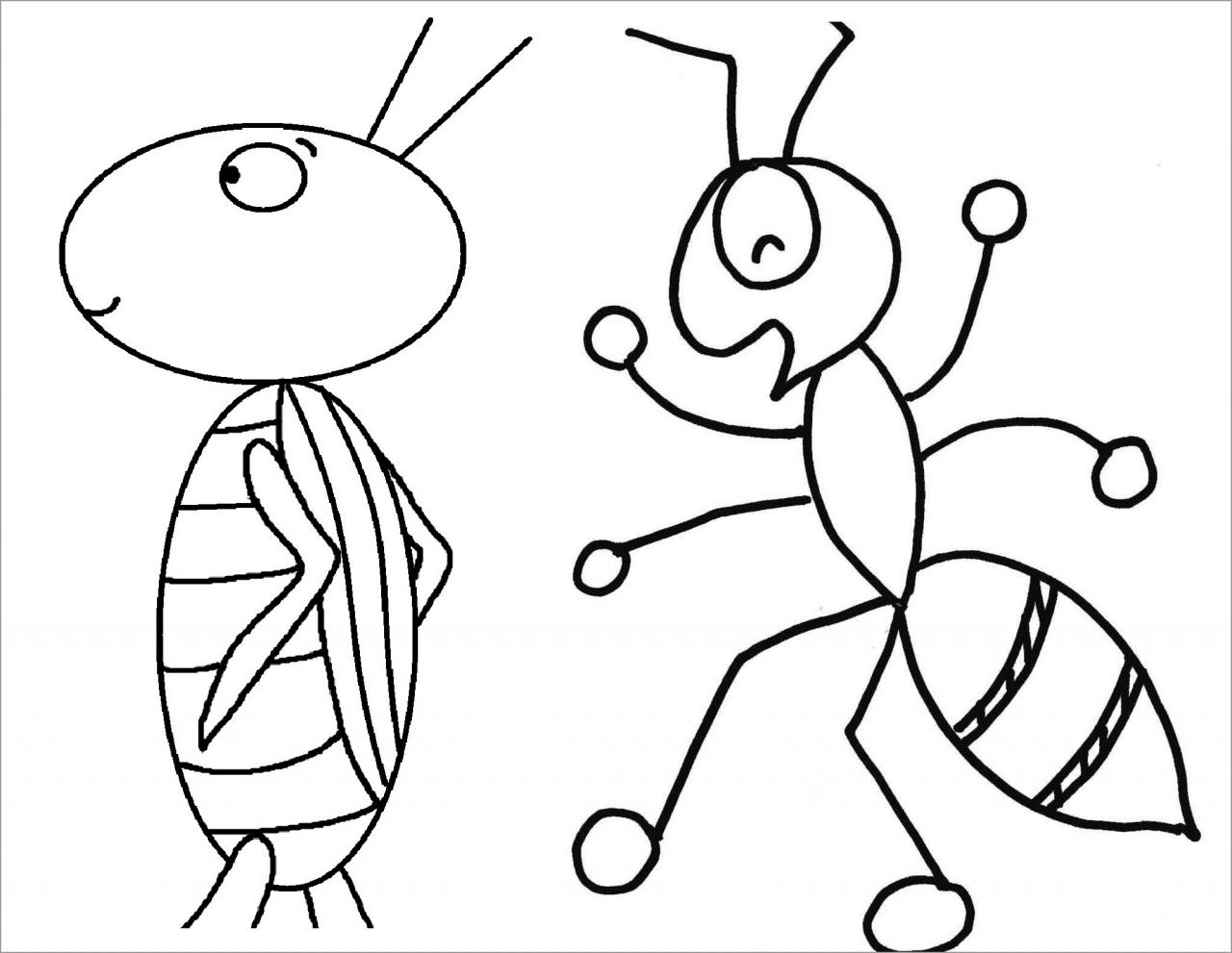 Tuyển chọn tranh tô màu con côn trùng giúp bé khéo tay nhanh mắt