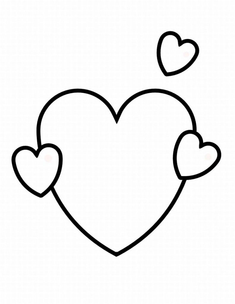 50 buc tranh to mau hinh trai tim dep nhat danh tang cho be 24 - 50+ bức tranh tô màu hình trái tim đẹp nhất dành tặng cho bé