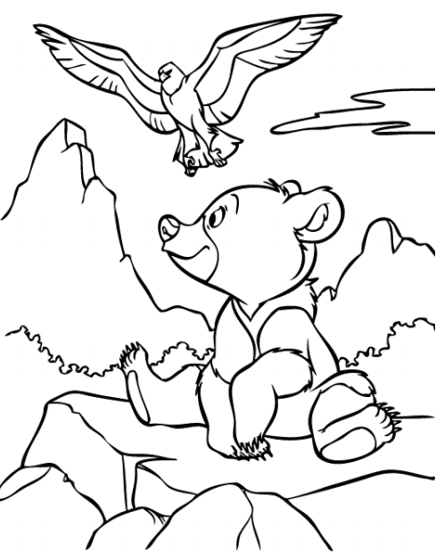 Tong hop tranh to mau anh em, tranh tô màu đẹp nhất cho be 7 - Tuyển tập tranh tô màu Anh Em Nhà Gấu đẹp nhất cho bé