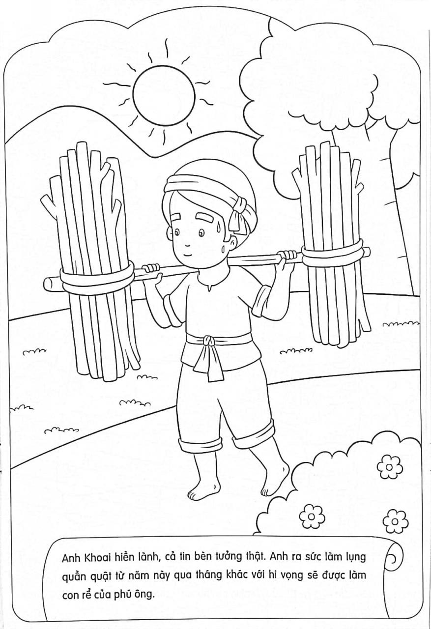 Chi tiết với hơn 60 về tranh tô màu truyện cây khế - cdgdbentre.edu.vn