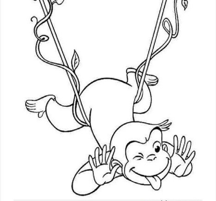 Top tranh tô màu con khỉ khi lớn được bé yêu thích 11 - Top tranh tô màu con khỉ được bé yêu thích nhất