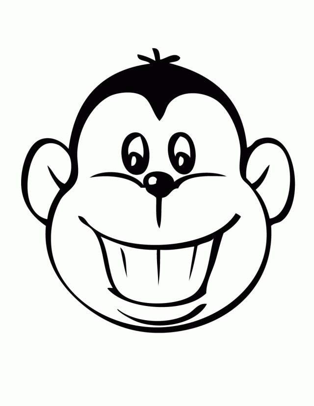 Top tranh tô màu con khỉ khi lớn được bé yêu thích nhất 2 - Top tranh tô màu con khỉ được bé yêu thích nhất