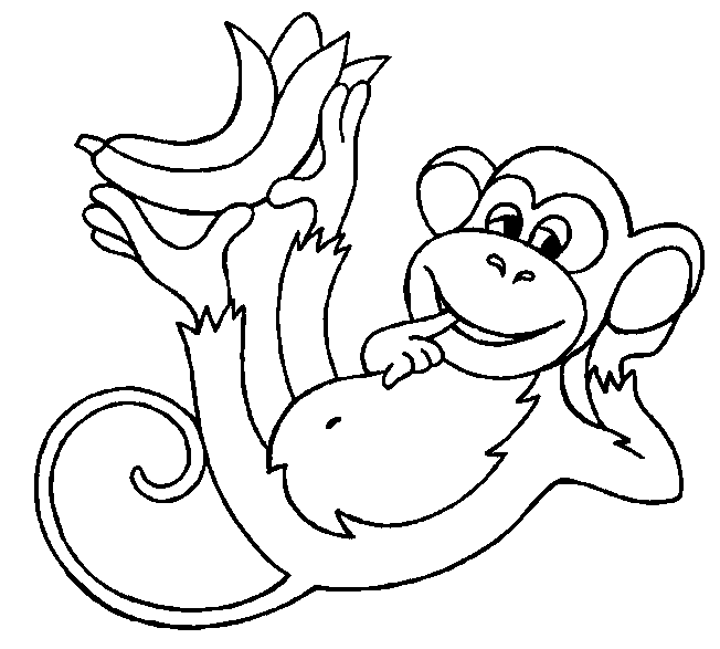 Top tranh tô màu con khỉ khi lớn được bé yêu thích 4 - Top tranh tô màu con khỉ được bé yêu thích nhất