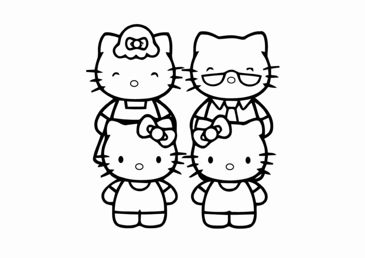 tron bo tranh to mau hello kitty dep de thuong nhat 35 - Trọn bộ tranh tô màu Hello Kitty đẹp, dễ thương nhất