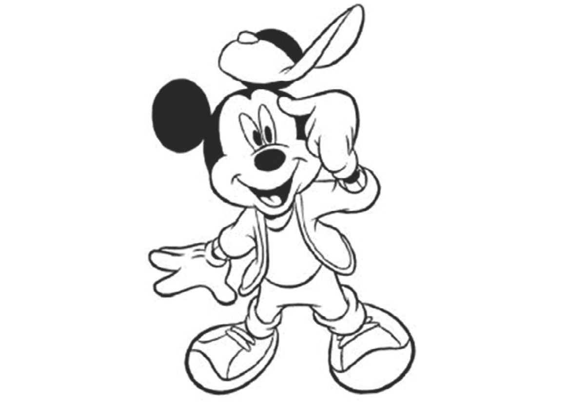 Hình ảnh chuột Mickey đang yêu cực đẹp 24 - Tuyển tập tranh tô màu chuột Mickey cực đáng yêu và đẹp mắt