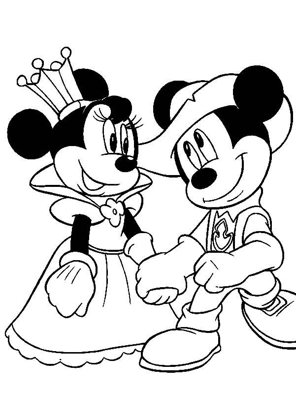 Chuột Mickey đang yêu dep 32 - Tuyển tập tranh tô màu chuột Mickey cực đáng yêu và đẹp mắt