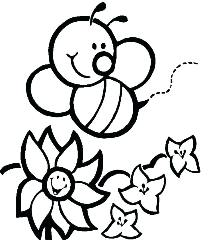 tuyen tap tranh to mau con ong cuc dep cho be 14 - Tuyển tập tranh tô màu con ong cực đẹp cho bé