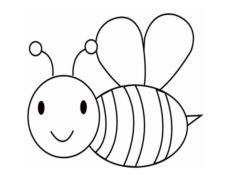 tuyen tap tranh to mau con ong cuc dep cho be 3 - Tuyển tập tranh tô màu con ong cực đẹp cho bé