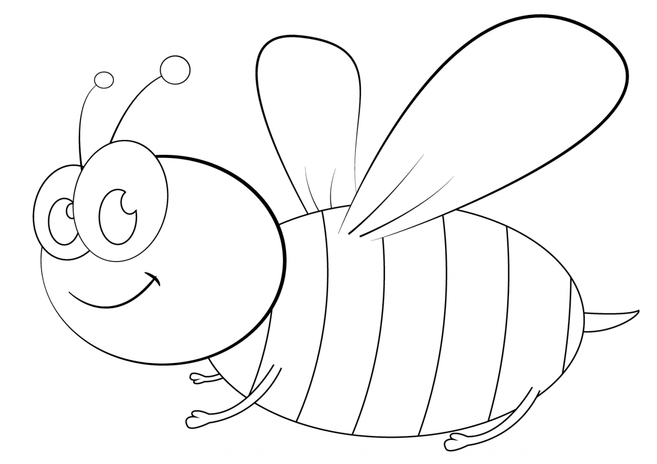Tuyển tập tranh tô màu con ong cực đẹp cho bé | Truyện giáo dục