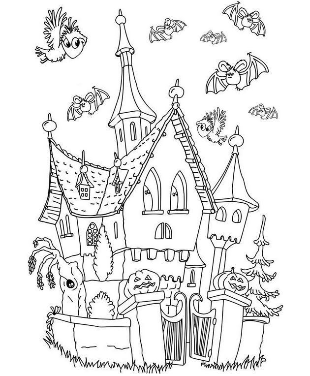 Tuyen tap big picture to quickly wipe the ruc for children to apply suc kham pha 31 - A collection of colorful castle coloring pictures for children to explore freely