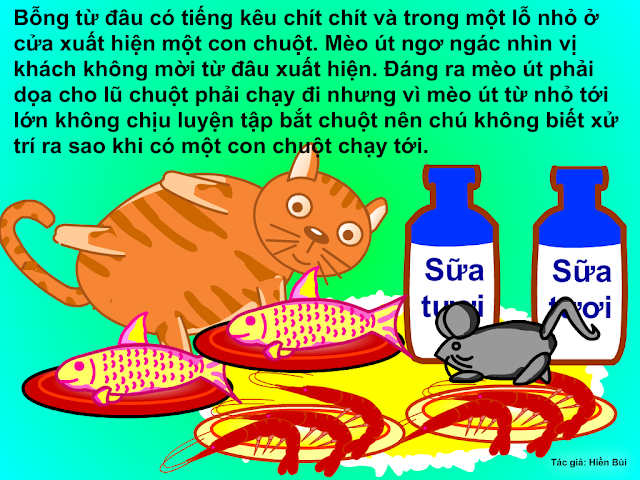 truyen tranh cho be meo con luoi bieng 10 - Truyện tranh cho bé: Mèo con lười biếng