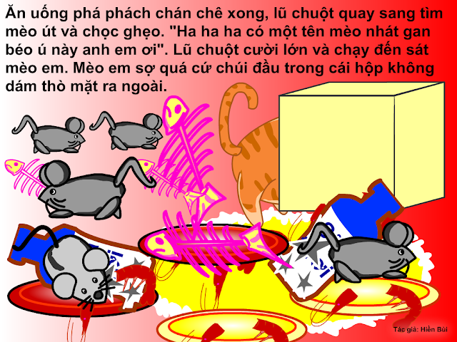 truyen tranh cho be meo con luoi bieng 15 - Truyện tranh cho bé: Mèo con lười biếng