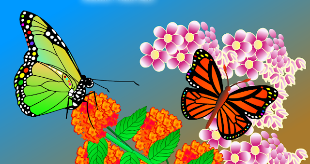 truyen tranh cho be su tich buom va hoa 640x340 - Truyện tranh cho bé: Sự tích bướm và hoa